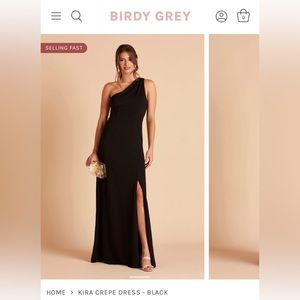 BIRDY GREY Kira Crepe Bridesmaid Dress